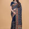 Ritual Styles Royal Blue Kashmiri Art Vichitra Silk SareeSM067-J15191SMSV300D-1