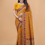 Ritual Styles -Yellow Kashmiri Art Vichitra Saree-silk-designer-saree SM067-J15191SMSV49D (2)